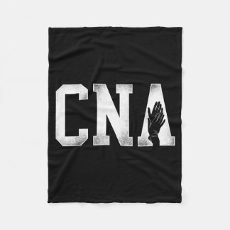 Cna-sjuksköterska Certifierad omvårdnad Cna Fleecefilt