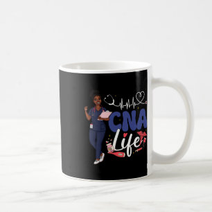 Cna Sjuksköterska Svarta Historik Månad Afroamerik Kaffemugg