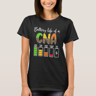 CNA-sjuksköterskeassistent för sjuksköterskevecka T Shirt