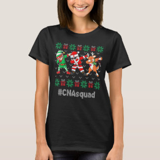 Cna Squad Cute Dabbing Jultomten Elf Reindeer Ug T Shirt