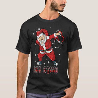 CNA Squad Santa Dab Nurse Christmas Dabbing Xmas T Shirt