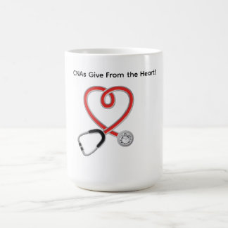 CNAs Give From the Heart Mug Kaffemugg