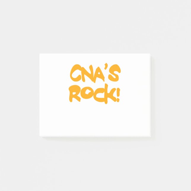 cna's rock post-it block (Framsida)