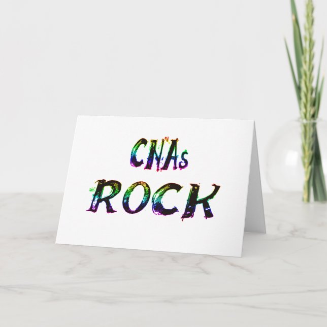 CNAs STEN FÄRG Kort (Framsida)