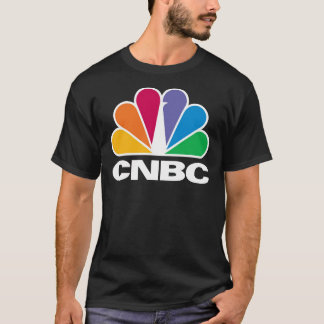 CNBC-Logotyp - Vit Essential T-Shirt