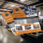 CNC Machining Company Gult | GULD<br><div class="desc">Tillverkningsföretag söker alltid efter högkvalitativa CNC-bearbetningsmetoder. Vi presenterar dina Precision Machining-lösningar för potentiella kunder med den här fullfjädrade anpassadet. Underbart sätt att annonsera på handelsmässor och vid möten med kunder. All text,  logotyp och bilder är 100 % anpassade. Efter 1 Bizoption (reserverade höger).</div>