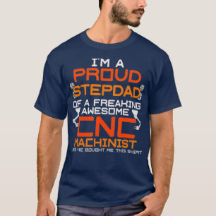 CNC Machinist Birthday Gifts underbara utlägggåv T Shirt