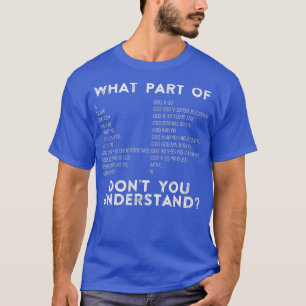CNC Machinist, vilken del av donationen du förstår T Shirt