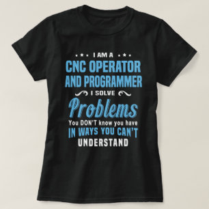 CNC-operatör och program T Shirt