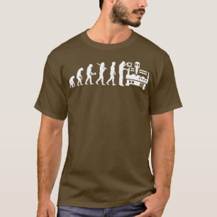 CNC-operatorevolution CNC Machinist T Shirt