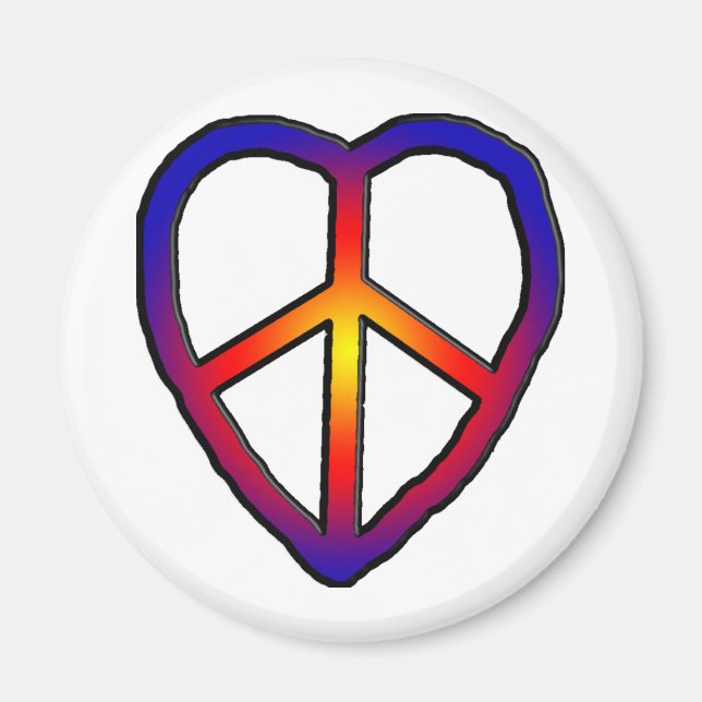 CND Heart-kopia Magnet (Framsidan)