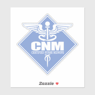CNM-diamant (Auktoriserad Nurse Midfru) Klistermärken