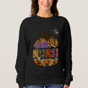 Cnm Nurse Stethoscope Nursing Halloween Pumpkin Le T Shirt