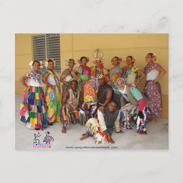 CNM Panamanian Congos Vykort (Framsida)