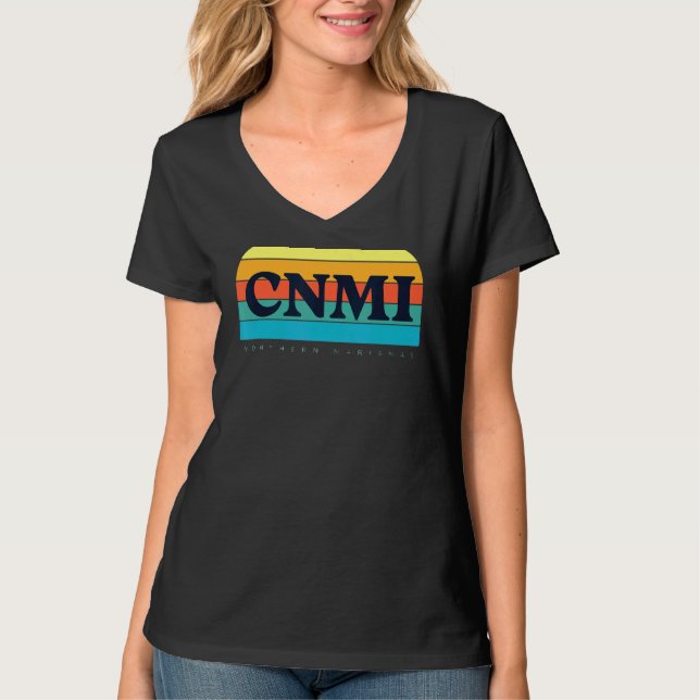 CNMI Samväldet Nordmarianerna T Shirt (Framsida)