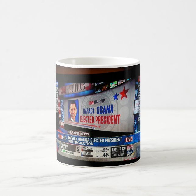 CNN: Obama valde presidentmuggen Kaffemugg (Center)