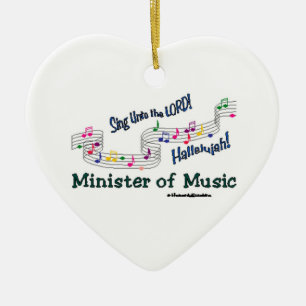Cnotes Minister of Music Julgransprydnad Keramik