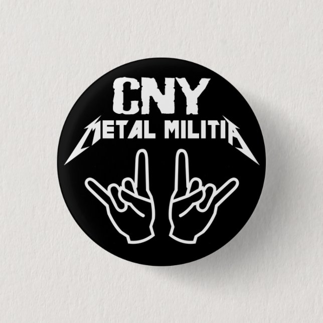 Cny-metallmilisen knäppas knapp (Framsida)
