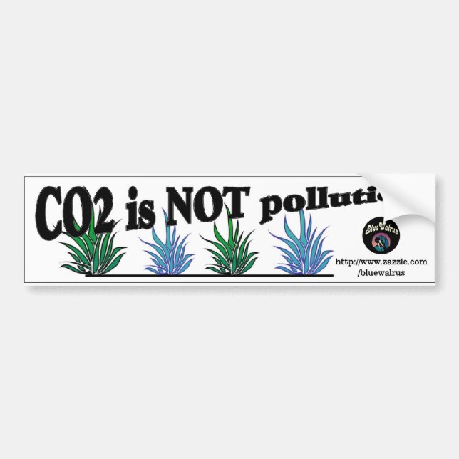 CO2 ÄR INTE REVIDERAD FÖRORENING BILDEKAL (Framsidan)