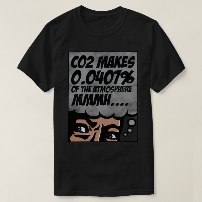 CO2 MAKES 00407 av atmosfären mh T Shirt (Design framsida)