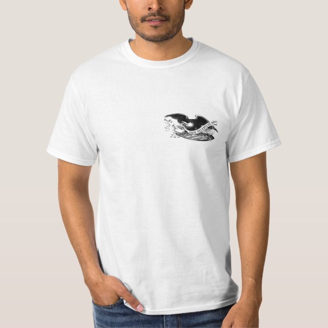 Co B, 8th Ohio volontärinfanteri Tee Shirt (Framsida)