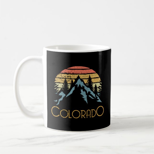 Co Coloradbergen utomhus Äventyr Kaffemugg (Vänster)