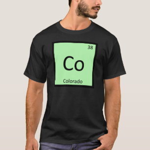 Co - Colorado State Chemistry Periodiska Systemet Tröja