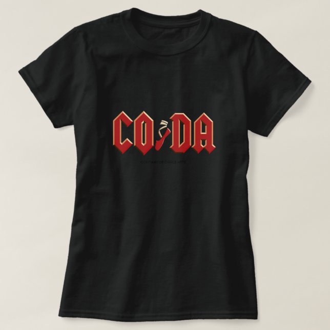 CO/DA t-shirt (Design framsida)