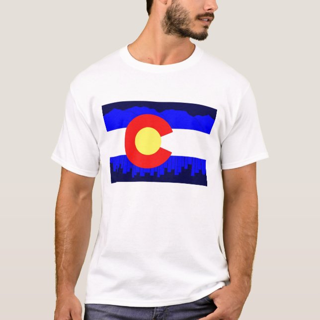 Co-flagga T-shirt (Framsida)