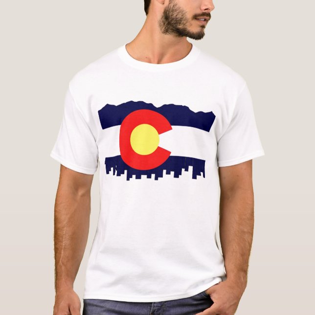 Co-flagga Tee Shirt (Framsida)