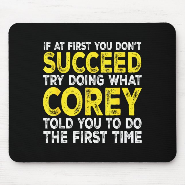 Co - If At First You Don't Succeed Try Doing What  Musmatta (Framsidan)