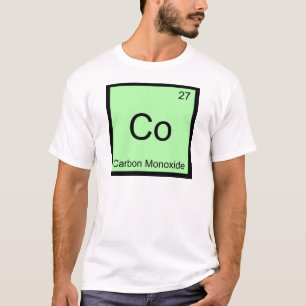 Co - Kolmonoxid Kemiskt Elementsymbol Tröja