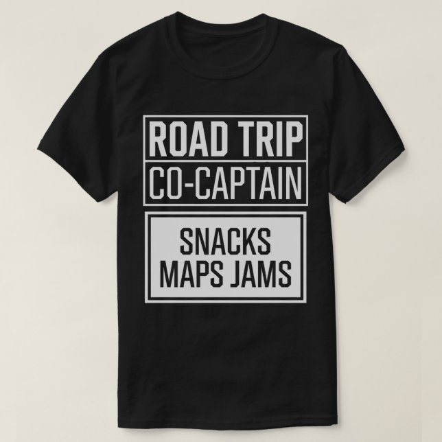 Co-kommendör Shirt Resa - Snacks Kartor Sylt T (Design framsida)
