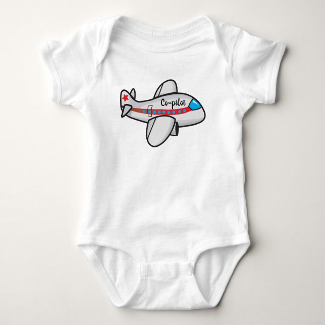 Co-Pilot clothes for kids T Shirt (Framsida)