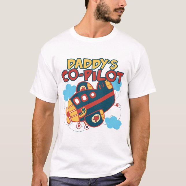 Co-pilot- pappor tee shirt (Framsida)
