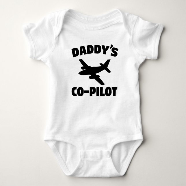 Co-Pilot- pappor Tee Shirt (Framsida)