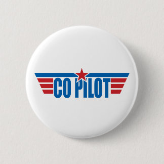 Co-Pilot- vingaremblem - flyg Knapp