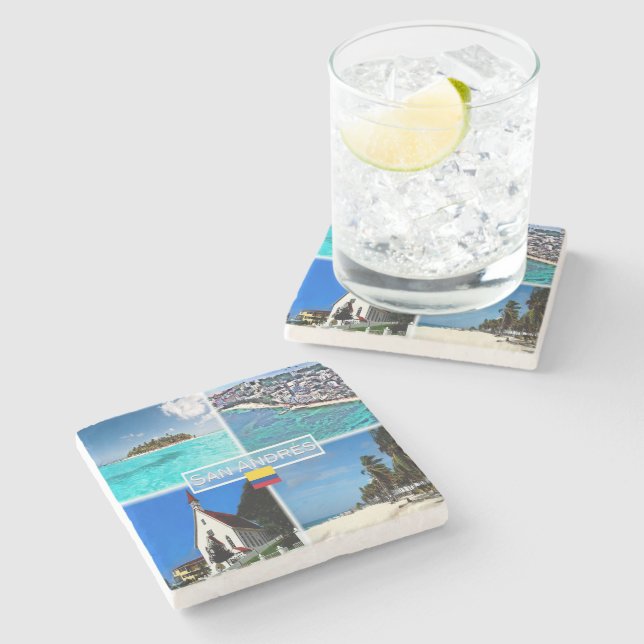 CO San Andres - Johnny Cay - San Louis - Stenunderlägg (Sidan)