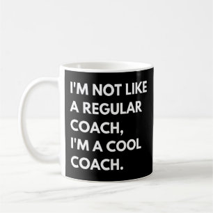 Coach and Trainer Lung Sstickande Kaffemugg