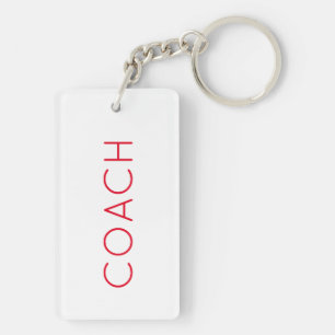 COACH-anpassningsbar röd idrott - modern