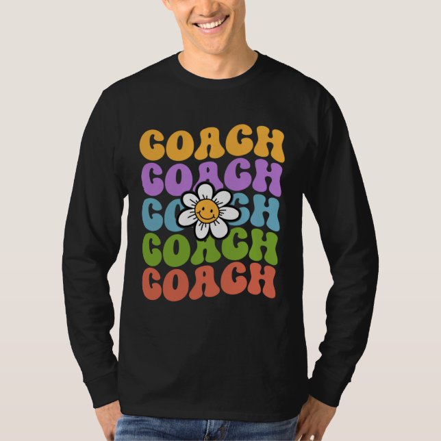 Coach Back To School First Day Of School Appreciat T Shirt (Framsida)