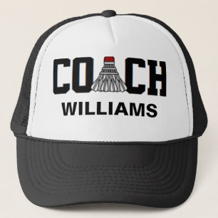 Coach-Badminton (Personlig) Truckerkeps