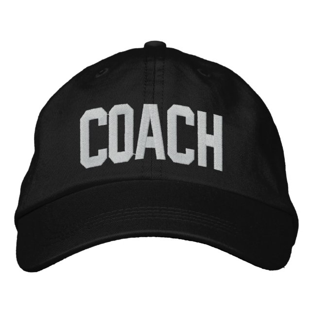 Coach Cap Broderad Keps (Framsida)