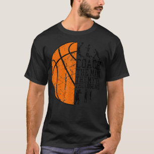 Coach Definition T Coach the För manar Basketball Shirt