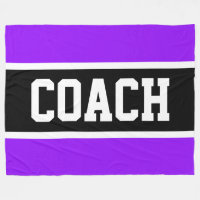 COACH Djärva Svarta Lila Vita Atletiska Ränder