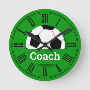 COACH Fotboll, fotboll fan klocka / anpassat namn