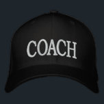 COACH Front and Back Hat Broderad Keps<br><div class="desc">Coach Hat med Front and Back-bokstäver. Du kan själv anpassa det här!</div>