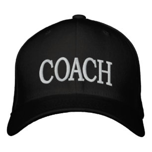 COACH Front and Back Hat Broderad Keps