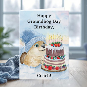 Coach Glad markens dag födelsedag Kort