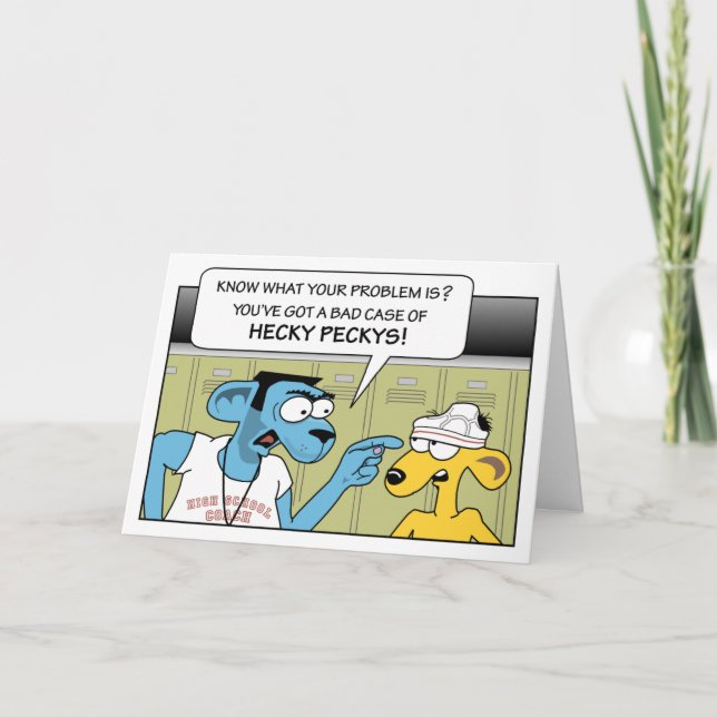 Coach har ditt CNA-kort (Get-well Card) Kort (Framsida)